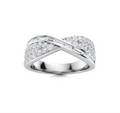 VS Diamond and Diamond Wedding Ring