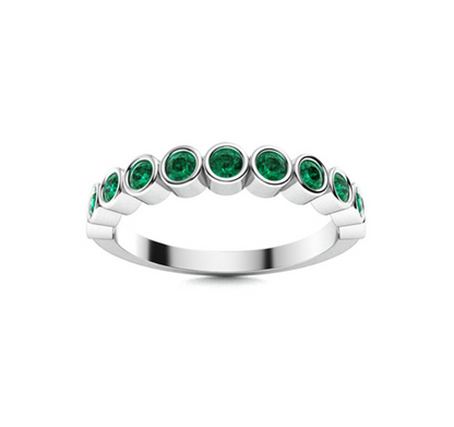 Emerald Wedding Ring