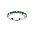 Tsavorite Wedding Ring