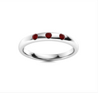 Garnet Wedding Ring