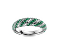 Tsavorite Wedding Ring