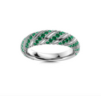 Tsavorite Wedding Ring