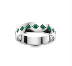 Emerald Wedding Ring