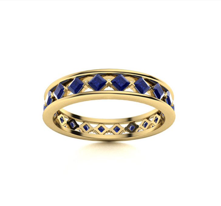 Sapphire Wedding Ring
