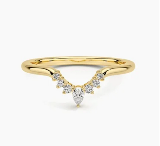 MOONLIT BRIDAL BAND - M&D Signature Jewels