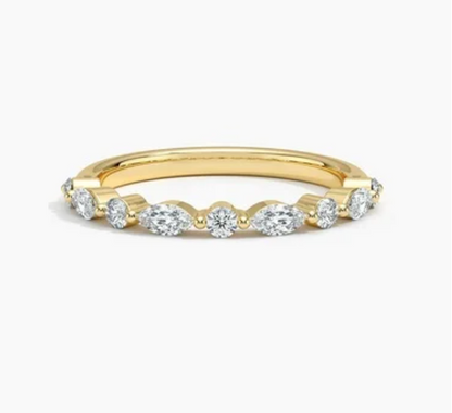 HALF EMBRACE BAND - M&D Signature Jewels