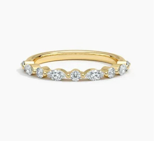 HALF EMBRACE BAND - M&D Signature Jewels