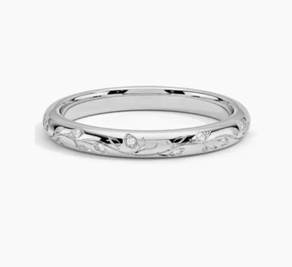 BLOOM CARVED RING