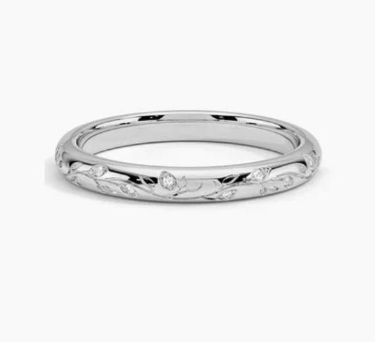 BLOOM CARVED RING
