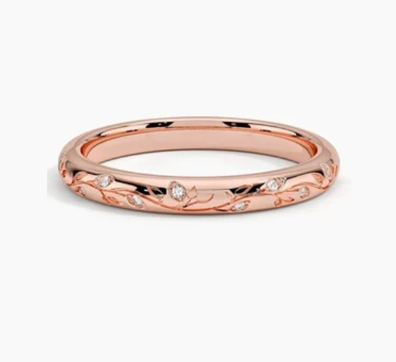 BLOOM CARVED RING - M&D Signature Jewels
