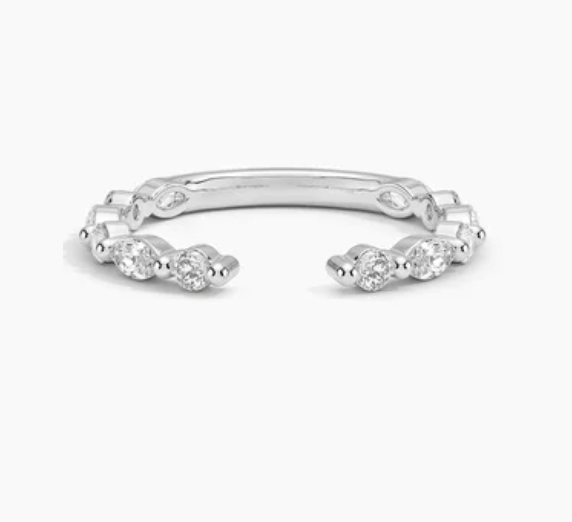 REGAL DIAMOND CRESCENT BAND