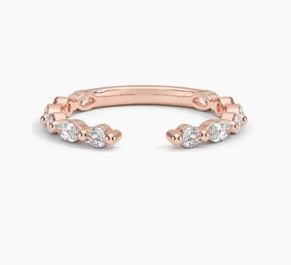 REGAL DIAMOND CRESCENT BAND