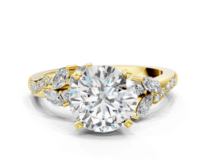 ROUND NATURE INSPIRED  RING - M&D Signature Jewels
