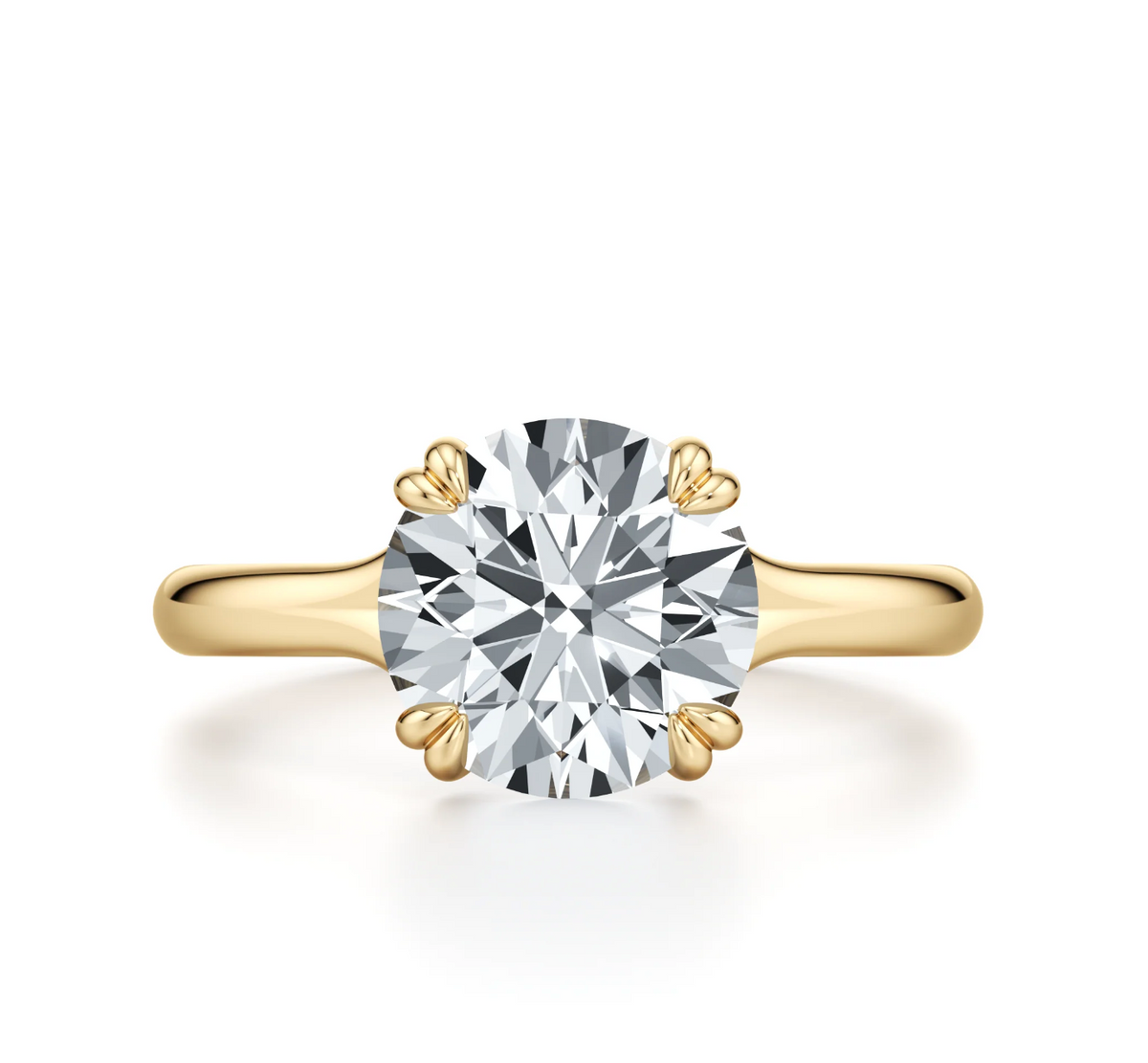 ROUND DOUBLE CLAW RING