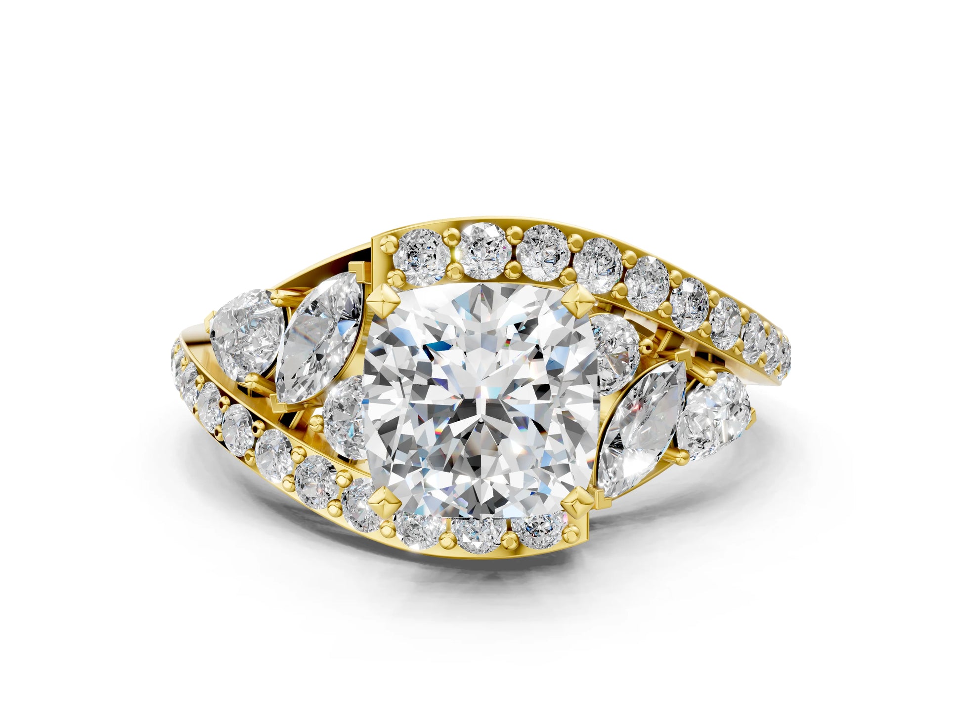 CUSHION VINTAGE RING - M&D Signature Jewels