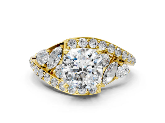 CUSHION VINTAGE RING - M&D Signature Jewels