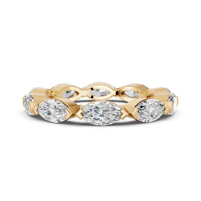 MARQUISE E-W ETERNITY BAND