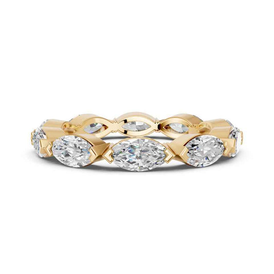 MARQUISE E-W ETERNITY BAND