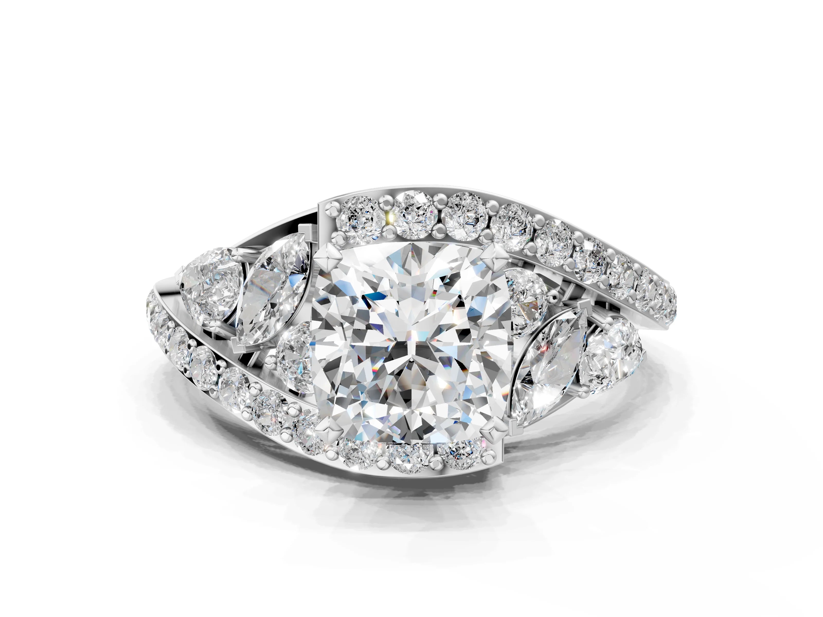 CUSHION VINTAGE RING