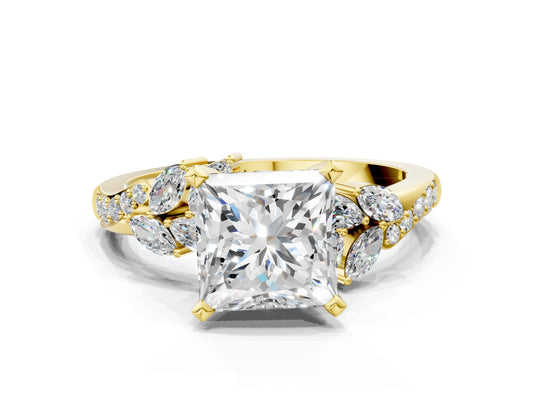 PRINCESS NATURE INSPIRED  RING - M&D Signature Jewels