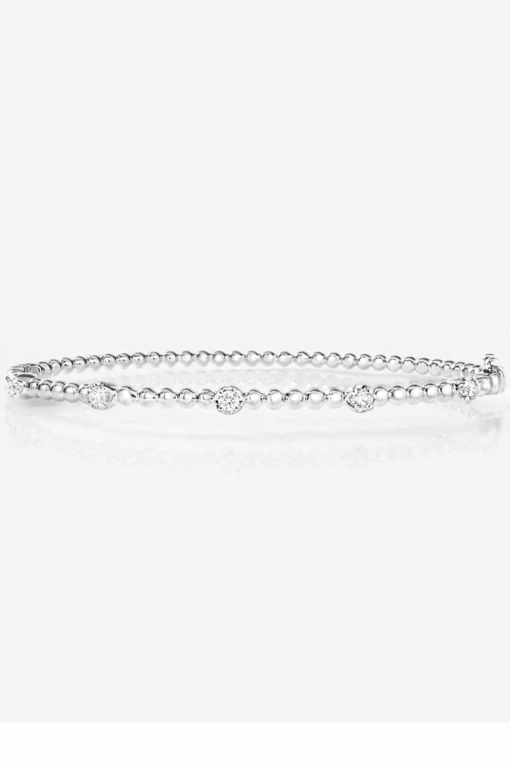 DIAMOND BEAD BANGLE