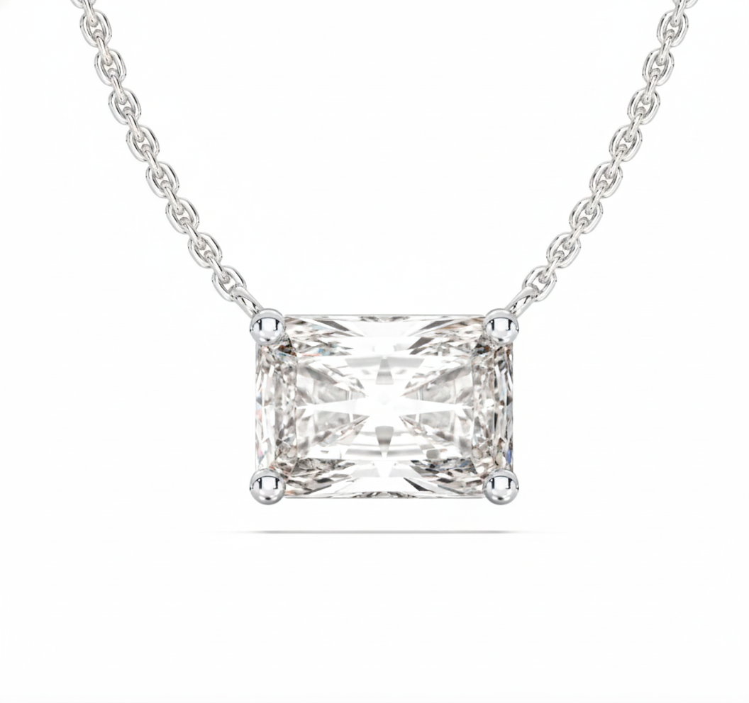 RADIANT SOLITAIRE PENDANT