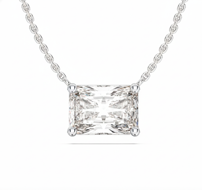 RADIANT SOLITAIRE PENDANT - M&D Signature Jewels