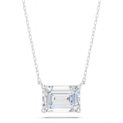 EMRALD SOLITAIRE PENDANT - M&D Signature Jewels