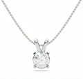 ROUND SOLITAIRE PENDANT