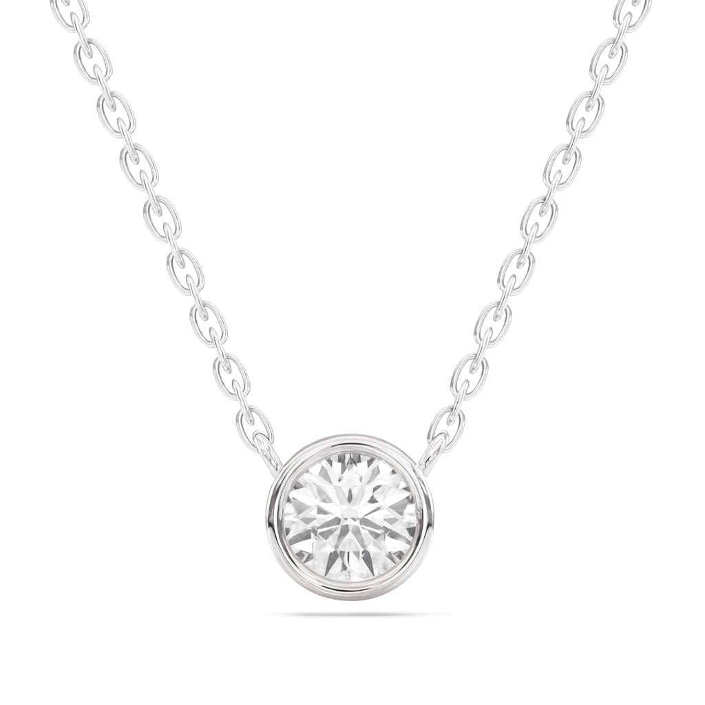 ROUND BEZEL PENDANT
