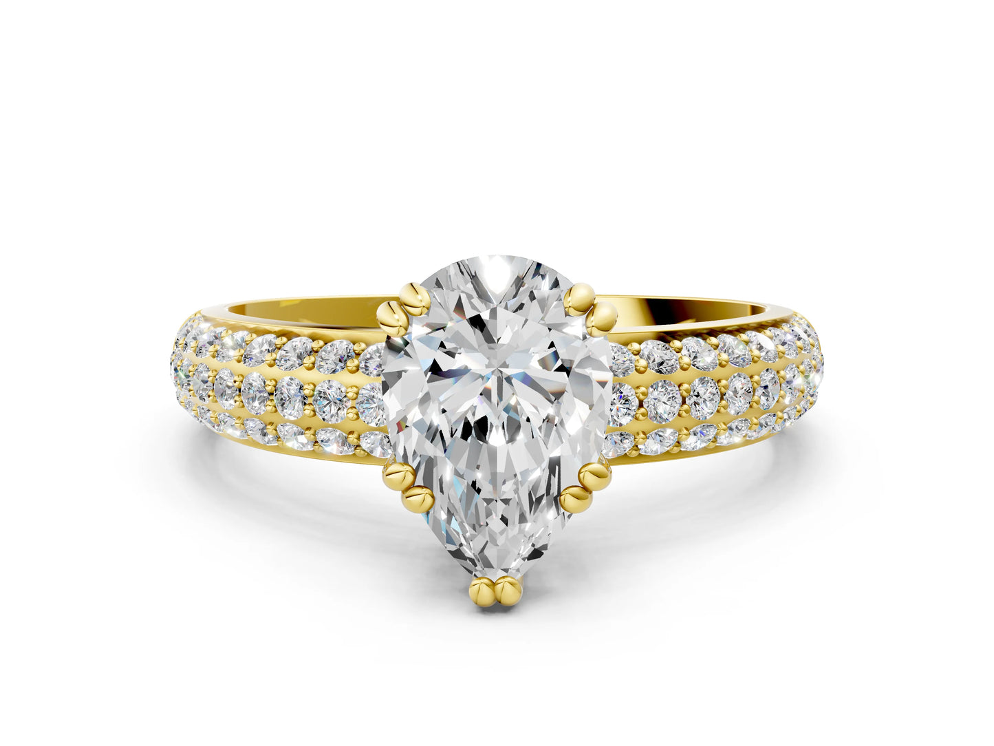 PEAR VINTAGE RING - M&D Signature Jewels