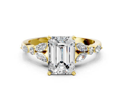 EMERALD NATURE INSPIRED RING - M&D Signature Jewels