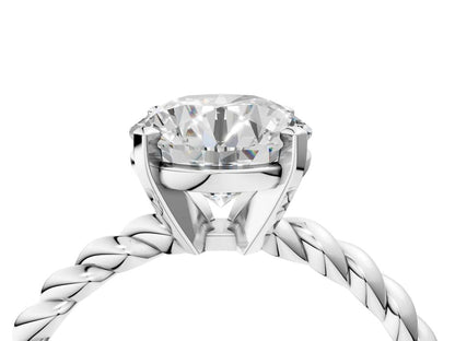 ROUND SOLITAIRE - M&D Signature Jewels
