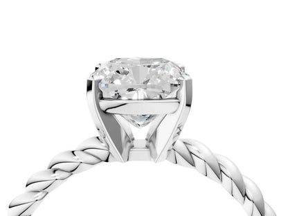 CUSHION SOLITAIRE - M&D Signature Jewels