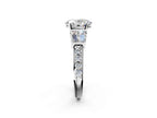 OVAL BAGUETTE CHANNEL RING
