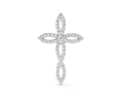 TWIST CROSS PENDANT - M&D Signature Jewels