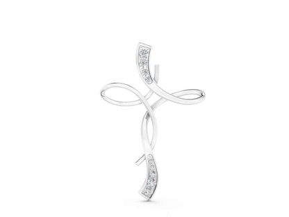 TWIST CROSS PENDANT - M&D Signature Jewels