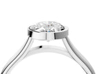 OVAL ACCENTED BEZEL RING