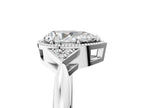 PEAR MILGRAIN VINTAGE RING