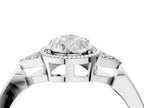 PEAR MILGRAIN VINTAGE RING