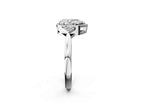 PEAR MILGRAIN VINTAGE RING