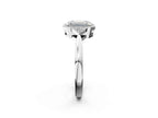 EMERALD MILGRAIN VINTAGE RING