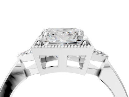 PRINCESS MILGRAIN VINTAGE RING - M&D Signature Jewels