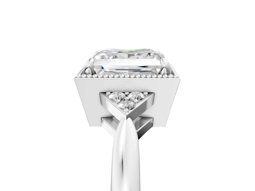 PRINCESS MILGRAIN VINTAGE RING