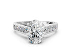 OVAL CHANNEL RING
