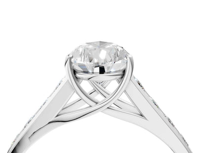 PEAR CHANNEL RING - M&D Signature Jewels