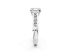 ASSCHER CHANNEL RING