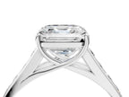 ASSCHER CHANNEL RING
