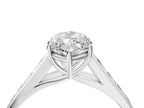 MARQUISE CHANNEL RING