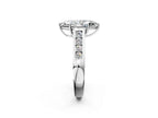 MARQUISE CHANNEL RING